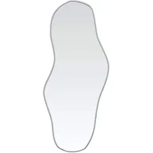 vidaXL Wandspiegel 100 x 45 cm Silber