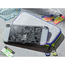 Nintendo Splatoon 3 Edition Tasche Bundle grau für Nintendo Switch