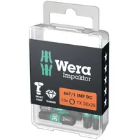 WERA 867/1 IMP DC Impaktor Torx Bits, TX 30,
