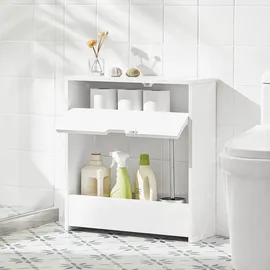 SoBuy BZR48 Nischenregal Badezimmerschrank 20 x 60 x 55 cm Weiß