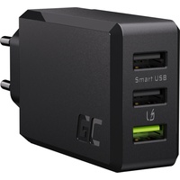 Green Cell GreenCell GC ChargeSource 3 3.0 W, Quick Charge 3.0), USB Ladegerät Schwarz