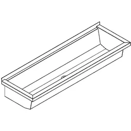 KWC Waschrinne 120 x 21 x 38 cm (2030043779)