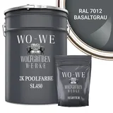 WO-WE Poolfarbe SL450 grau seidenglänzend 2,5 l