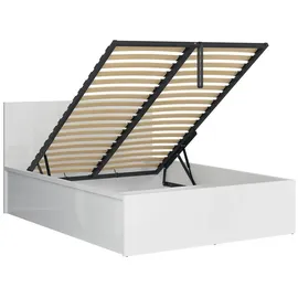 petits-meubles Boxspringbett 140 x 200 cm Weiß
