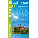 Landesamt für Digitalisierung, Breitband und Vermessung, Bayern ATK25-D01 Aschaffenburg (Amtliche Topographische Karte 1:25000): Goldbach, Sulzbach a.Main, Großostheim, Mömbris, Hösbach, Stockstadt a.Main (ATK25 Amtliche Topographische Karte 1:25000 Bayern)