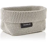 BLOMUS Häkelkorb TELA beige 10 x 19 x 15 cm