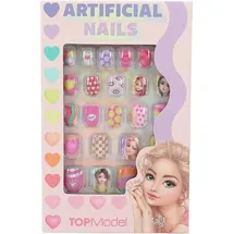 DEPESCHE 12819 TOPModel Kunstnägel Flach Neon Beauty and Me,