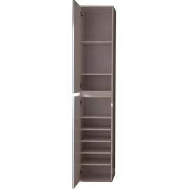 trendteam Mirror Garderobenschrank 37x191x34cm weiß