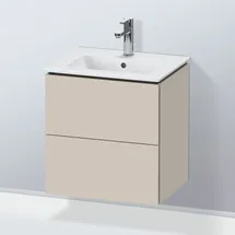 Duravit Waschtischunterschrank 2 Auszüge 52 x 42,1 x 55 cm Grau Matt