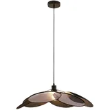 lux.pro Blackwood 3-flg. E27 40 cm rund schwarz