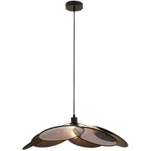 lux.pro Blackwood 3-flg. E27 40 cm rund schwarz