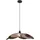 lux.pro Blackwood 3-flg. E27 40 cm rund schwarz