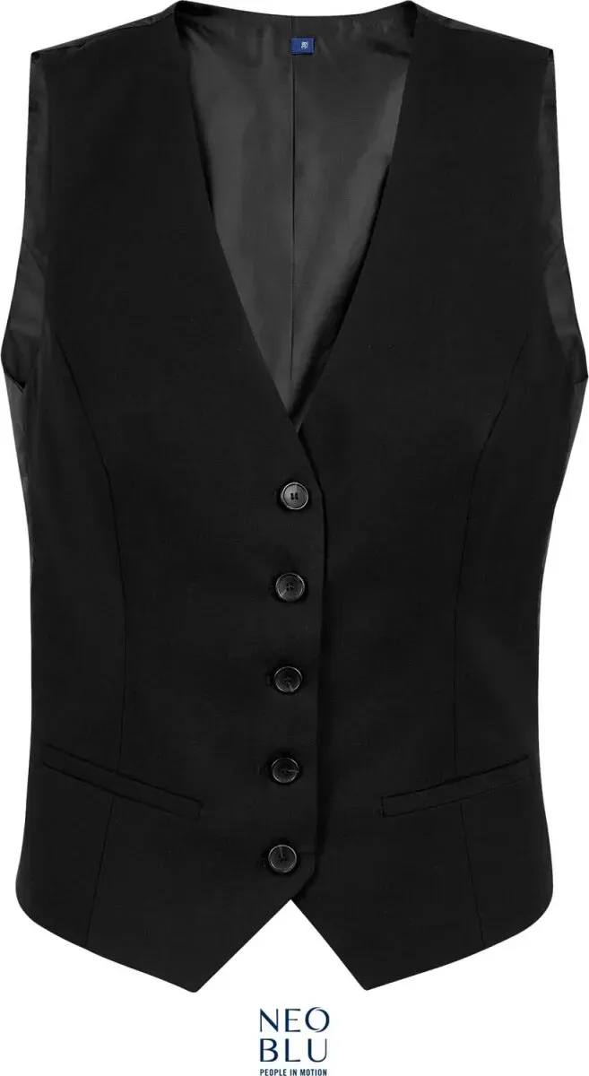 NEOBLU Damen Weste Max Women deep black (36)