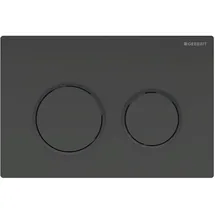 Geberit Omega20 Betätigungsplatte Schwarz/matt