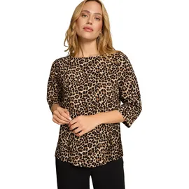 Zero Hemdbluse beige/schwarz 36