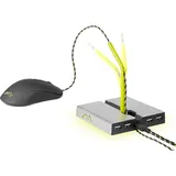 Cherry XTRFY B1 Mouse Bungee Mauskabelhalterung mit LED Silber/Grün