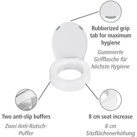 Wenko Secura Comfort L Weiß
