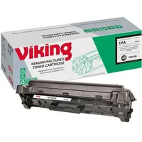Viking 17A Kompatibel HP Tonerkartusche CF217A Schwarz