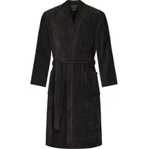CAWÖ Bademäntel Herren Kimono Cord-Optik 6540 basalt - 740 in basalt - 740 | Gr.: S