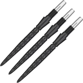 Target Darts Swiss Storm Diamond Points Dartspitzen 26 mm Schwarz