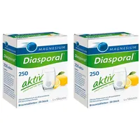 MAGNESIUM Diasporal 250 Aktiv Brausetabletten