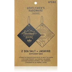 Gentlemen's Hardware Sea Salt & Jasmine Lufterfrischer fürs Auto 2 St.