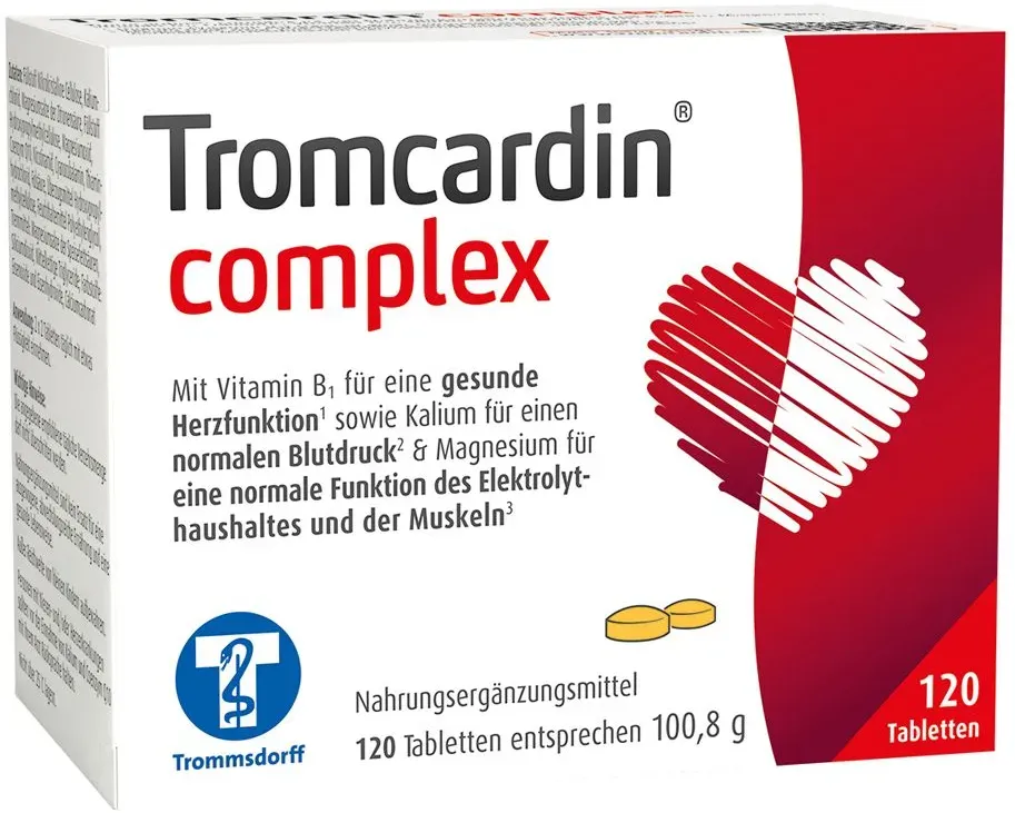 Tromcardin® complex – der Partner für Ihr Herz und Ihre Gesundheit