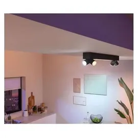 Philips Hue White and Colour Ambiance Centris 4-flg. schwarz