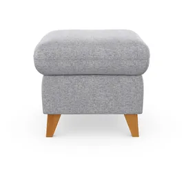 Home Affaire Polsterhocker Trelleborg 58 x 48 x 58 cm Silber