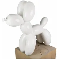 KUNSTLOFT Skulptur, Weiß, Stein, 50x46x18 cm, Dekoration, Skulpturen &