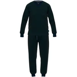 Tom Tailor Schlafanzug »Milos«, Gr. 50M, blau-dunkel-uni, , 43842953-50