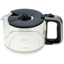 Tefal Glaskanne kompatibel mit/Ersatzteil für Krups SS-208777 KM6008 Smart'n Light Kaffeemaschinen