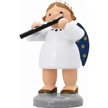 KWO Olbernhau Engel mit Querflöte, 5 cm