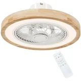 Homcom 50 cm Deckenventilator Beige