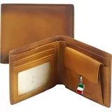 FLORENCE Herren Geldbörse braun cognac