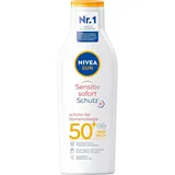 NIVEA Sun Sensitiv Sofortschutz bei Sonnenallergie Lotion LSF 50+ 200 ml