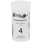 HOMOEOPATHIEFUCHS Schüssler-Salz Nummer 4 Kalium chloratum D6 Biochemie