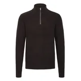 CASUAL FRIDAY "Troyer CFHeine", Herren, Gr. S, schwarz (schwarz beauty), Obermaterial: 65% Polyacryl PAN. 27% Nylon NY. 5% Wolle mw. 3% Polyester PES., Pullover Troyer