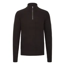 CASUAL FRIDAY "Troyer CFHeine", Herren, Gr. S, schwarz (schwarz beauty), Obermaterial: 65% Polyacryl PAN. 27% Nylon NY. 5% Wolle mw. 3% Polyester PES., Pullover Troyer