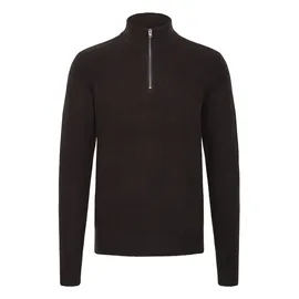 CASUAL FRIDAY "Troyer CFHeine", Herren, Gr. S, schwarz (schwarz beauty), Obermaterial: 65% Polyacryl PAN. 27% Nylon NY. 5% Wolle mw. 3% Polyester PES., Pullover Troyer