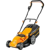 Lawnmaster - Elektro Rasenmäher 1800W 40cm, 6-fache Schnitthöhenverstellung 20-70 mm, 42L Fangbox MEB1840M
