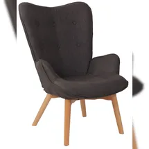CLP Lounger Durham Stoff dunkelgrau