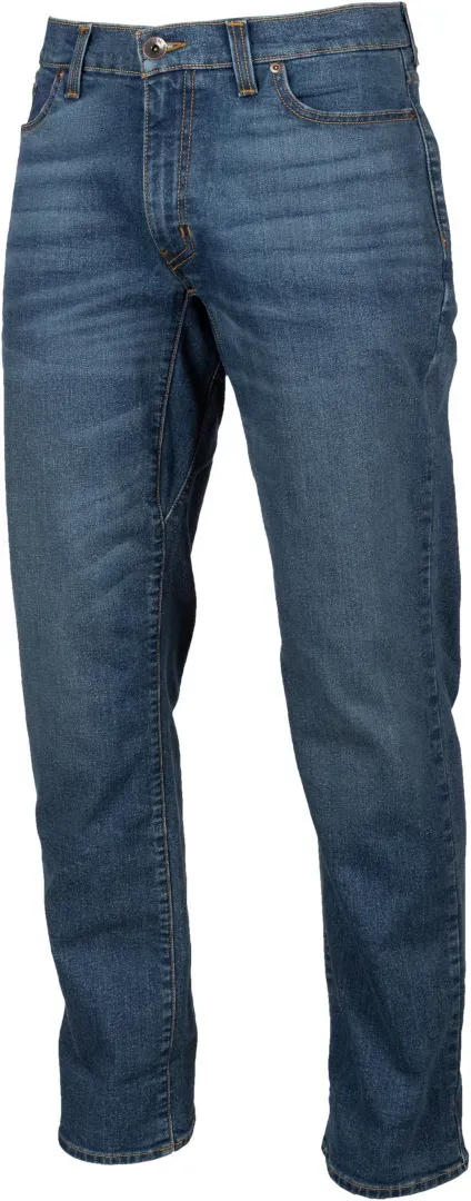 Klim K Forty 2 Straight Stretch Denim Motorradjeans, blau, Größe 30 für Männer