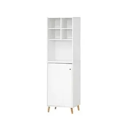 MÖBELPARTNER Serie 500 Büroschrank 50,9 x 41,0 x 168,7 cm weiß