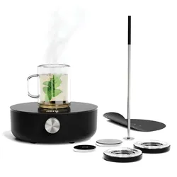 Premium Set Bundle - die Alternative zum Wasserkocher - Farbe Onyx Black