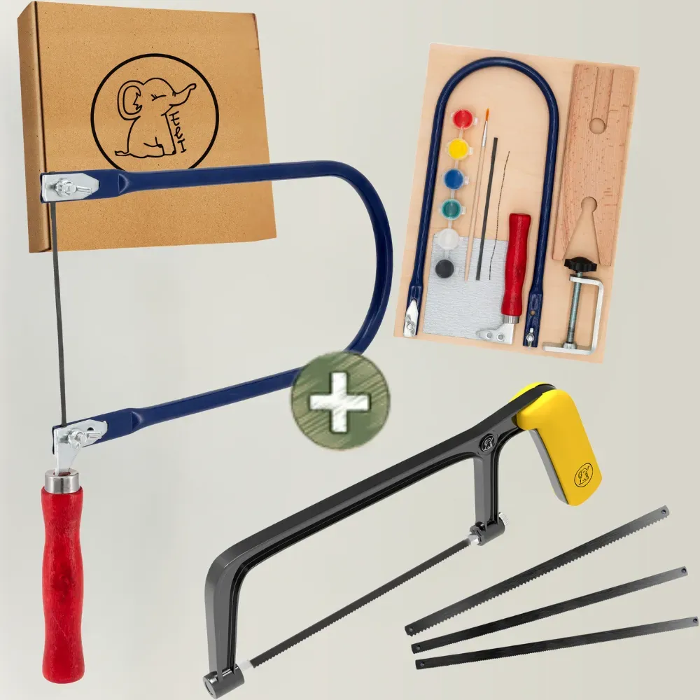 Säge für Kinder - mit Anleitung - Vorlagen & mehr