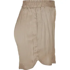 URBAN CLASSICS Viscose Satin Resort Kurze Hose Soft taupe XS