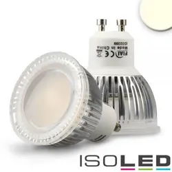 6W SMD Leuchtmittel neutralweiß GU10 230V 550lm diffus 4000K 120° EEK E [A-G]