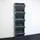 VCM Pisa 100 x 173 x 16 cm Schuhschrank / grau