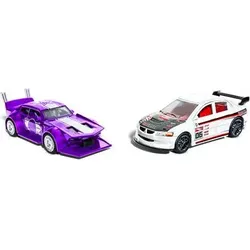 HOT WHEELS HPR91 1:43 Hot Wheels Hot Wheels Speeders Rückziehautos 2er-Set, sortiert